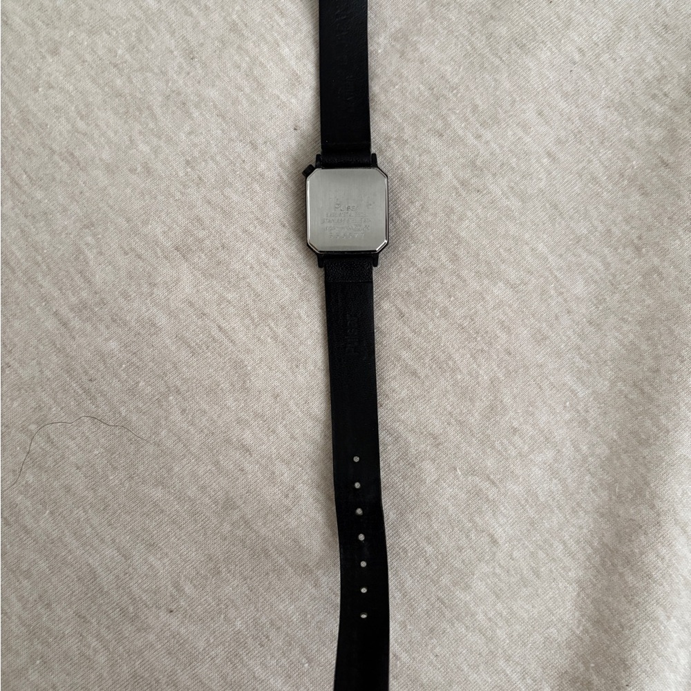 Vintage Pulsar Black and Gold Square Watch - Picture 3 of 5